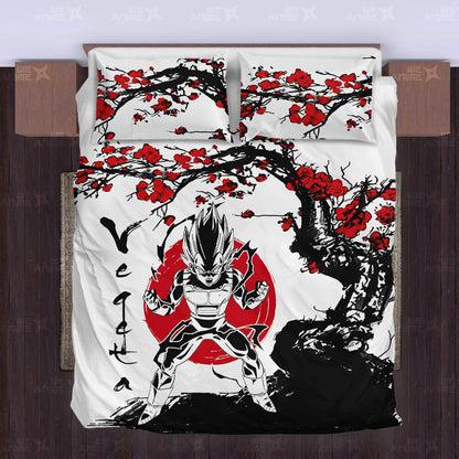 Vegeta SSJ Bedding Set Custom Japan Style Anime