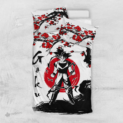 Goku Bedding Set Custom Japan Style Anime