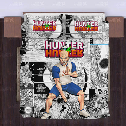 Isaac Netero Bedding Set Custom Anime Mix Manga