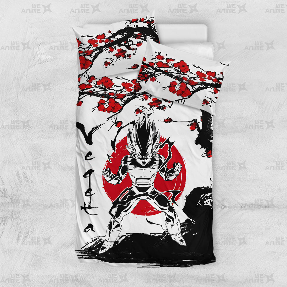 Vegeta SSJ Bedding Set Custom Japan Style Anime