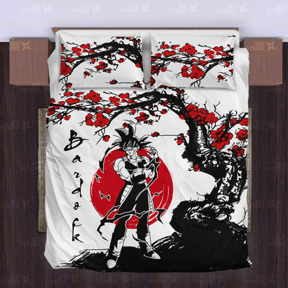 Bardock Japanese Edition Bedding Set Anime Room