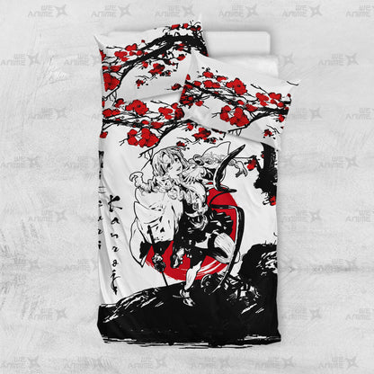 Mitsuri Kanroji Japanese Edition Bedding Set Anime Room
