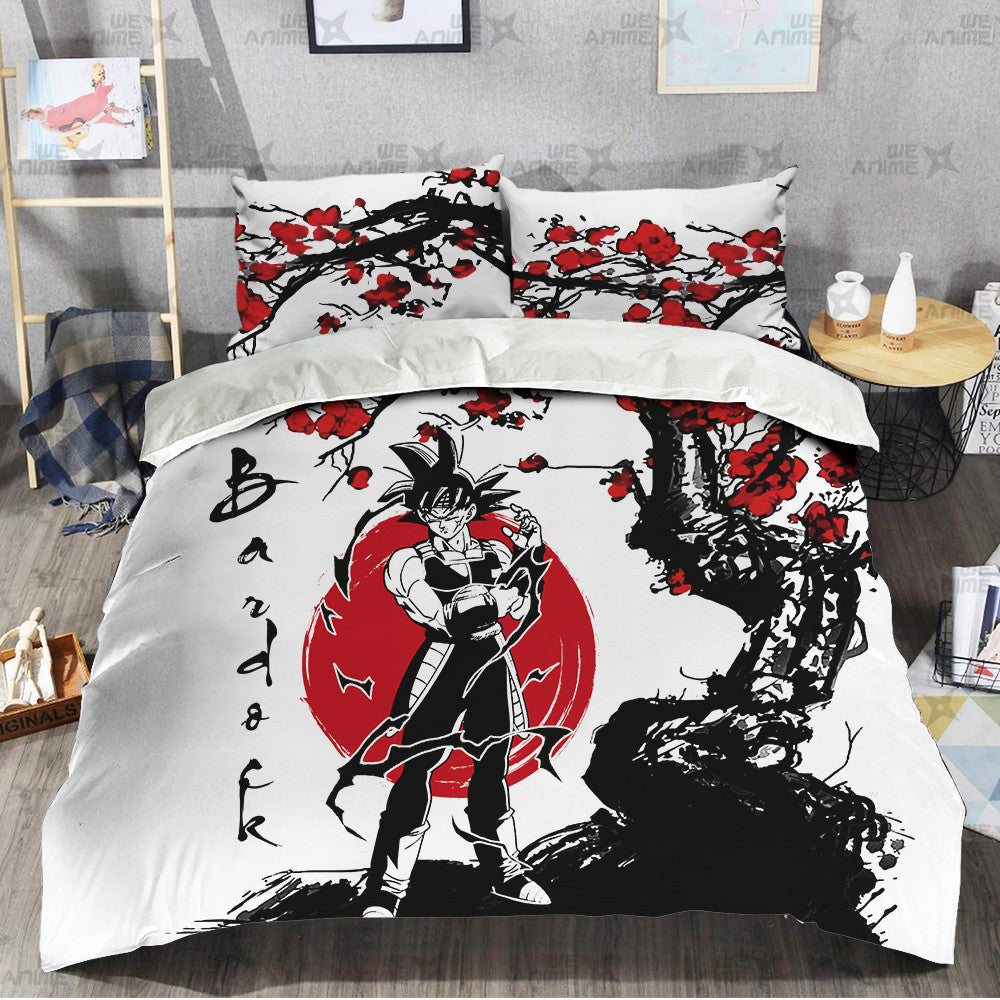 Bardock Japanese Edition Bedding Set Anime Room