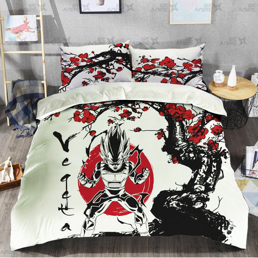 Vegeta SSJ Bedding Set Custom Japan Style Anime