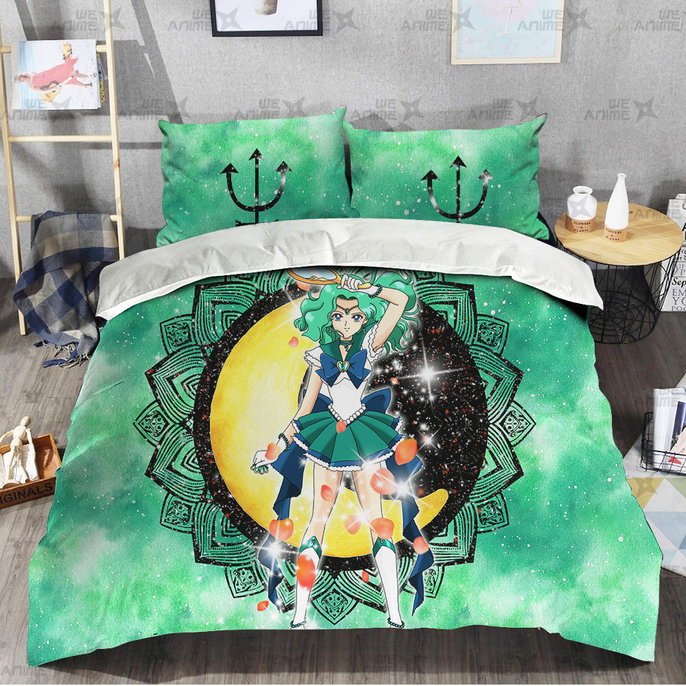 Sailor Uranus Bedding Set Custom Sailor Moon