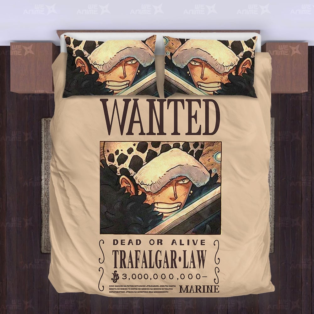 Trafalgar Law Bedding Set Custom