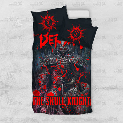 The Skull Knight Bedding Set Custom Berserk