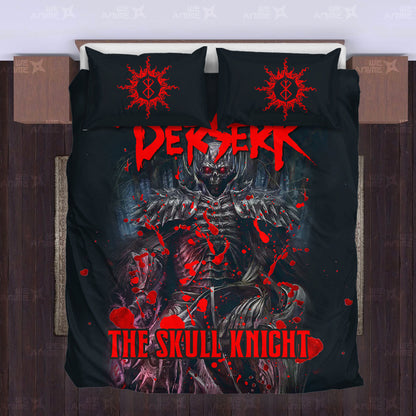 The Skull Knight Bedding Set Custom Berserk