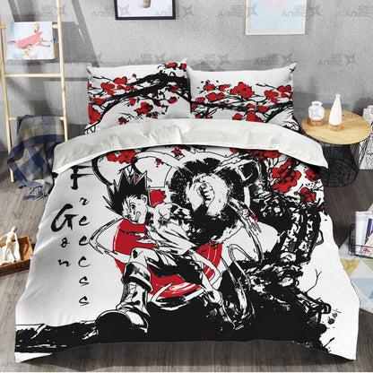 Gon Freecss Japanese Edition Bedding Set Anime Room