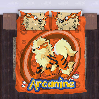 Arcanine Bedding Set Custom