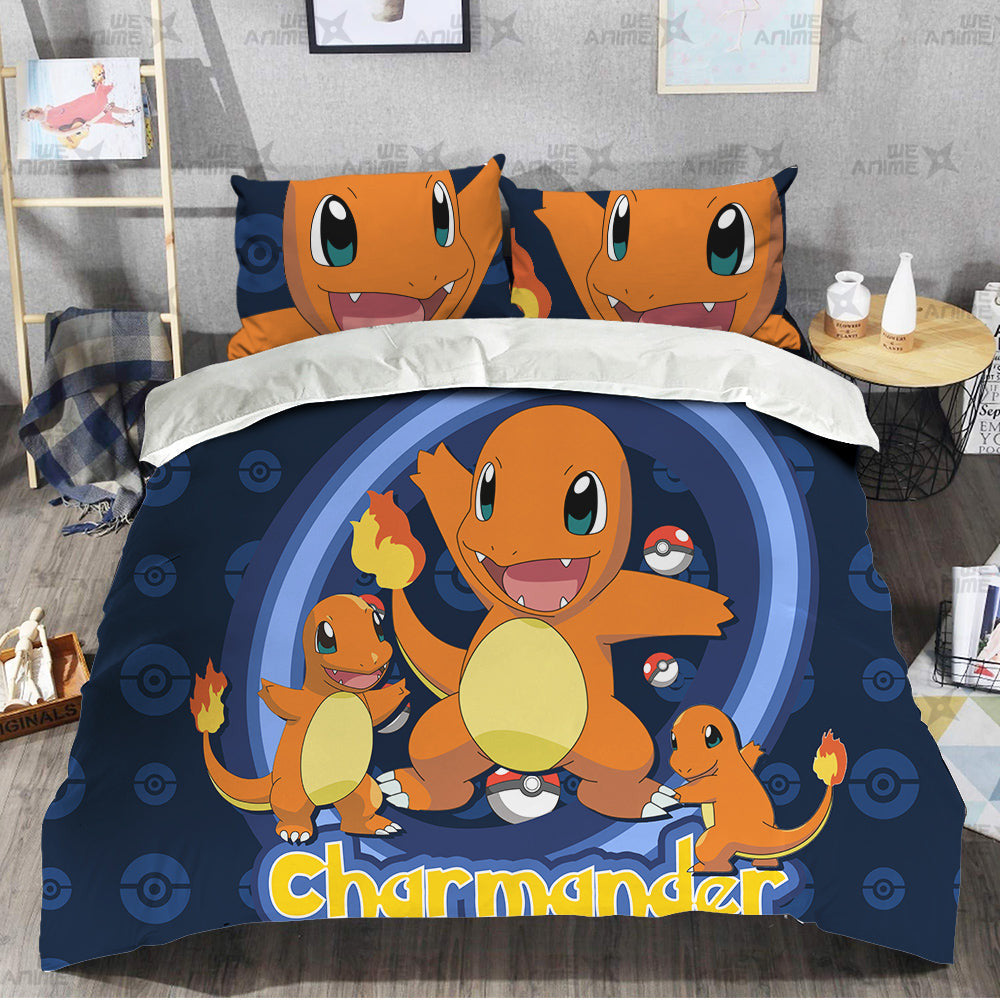 Charmander Bedding Set Custom