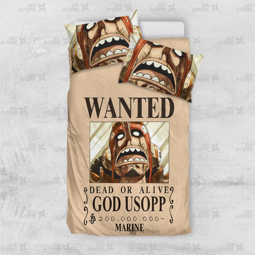 Usopp Bedding Set Custom