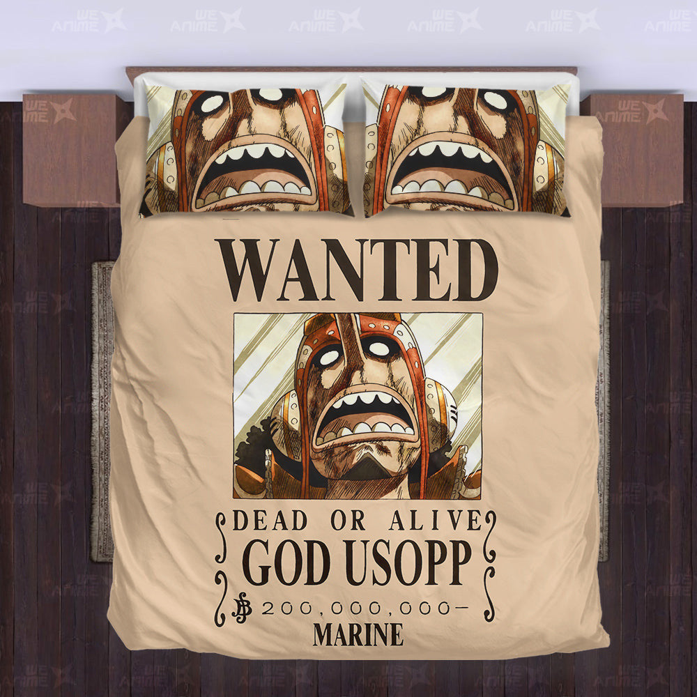Usopp Bedding Set Custom
