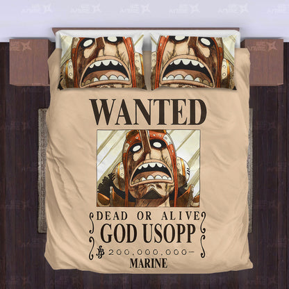 Usopp Bedding Set Custom