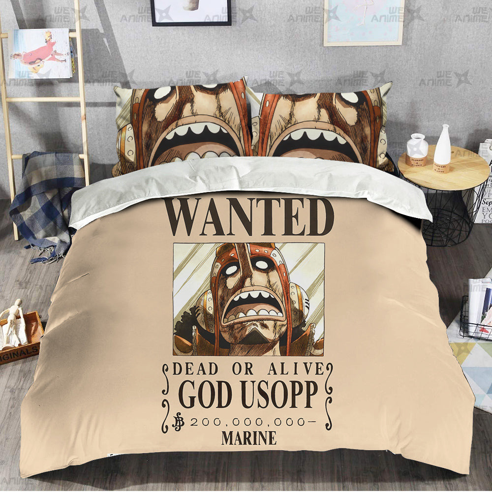 Usopp Bedding Set Custom