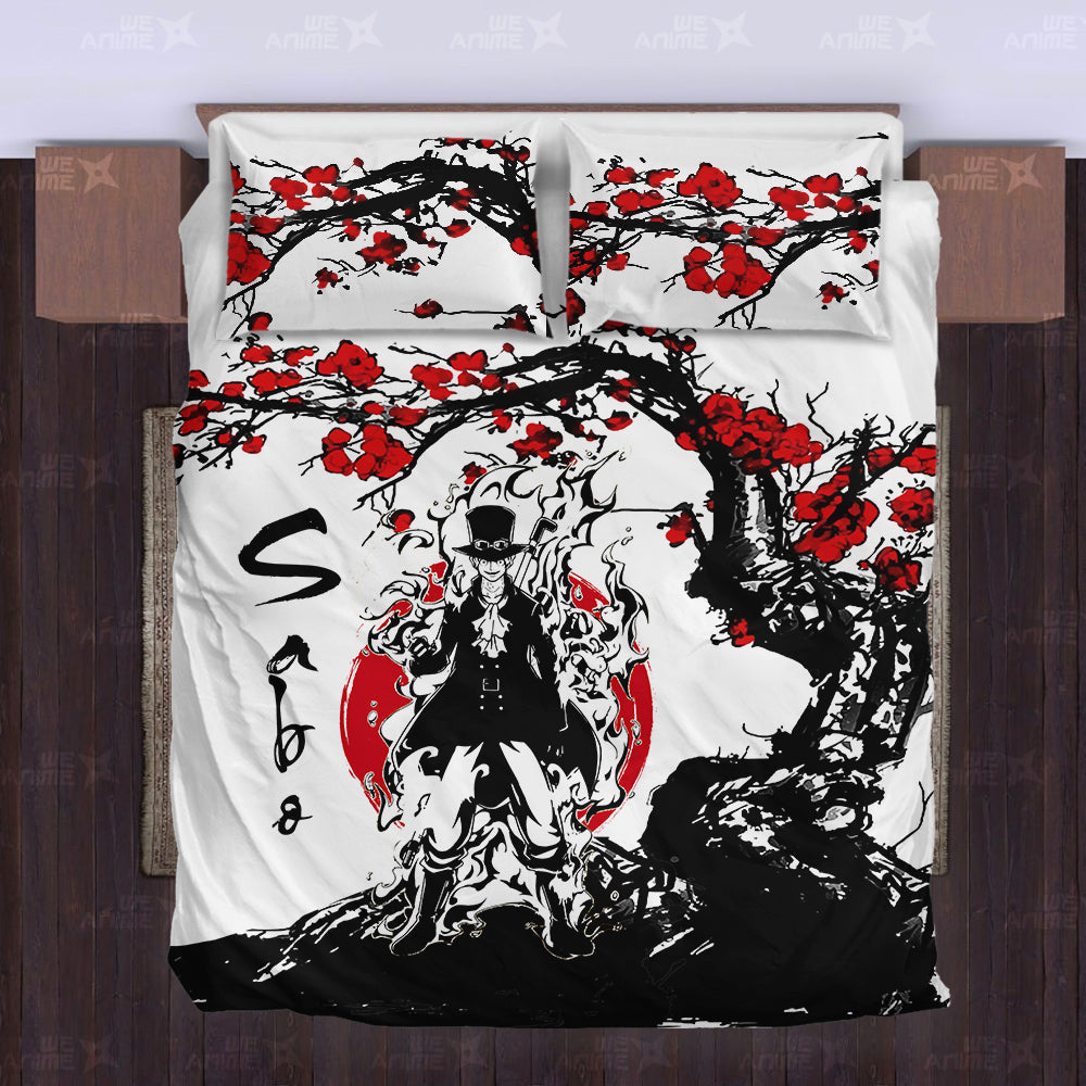 Sabo Japanese Edition Bedding Set Anime Room