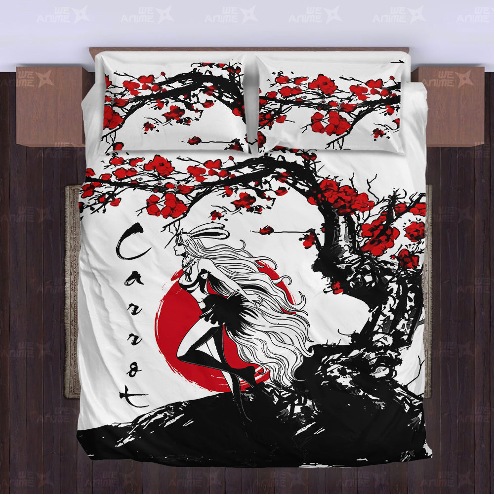 Carrot Japanese Edition Bedding Set Anime Room