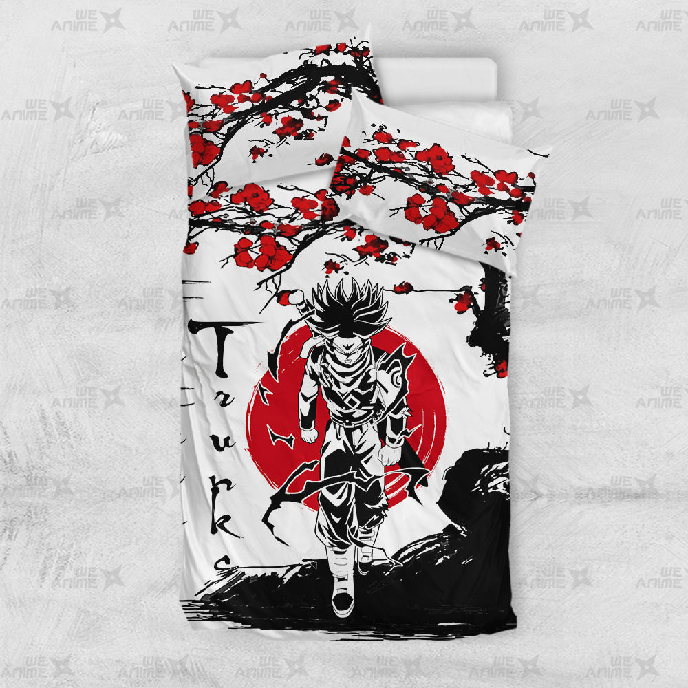 Future Trunks Bedding Set Custom Japan Style Anime