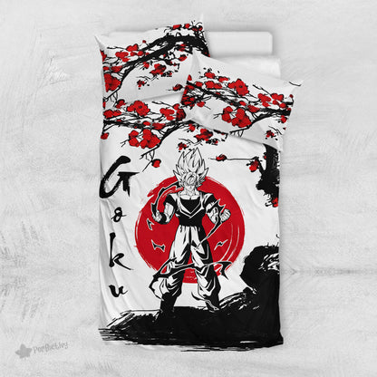 Goku SSJ Bedding Set Custom Japan Style Anime