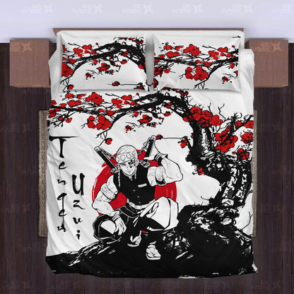 Tengen Uzui Japanese Edition Bedding Set Anime Room