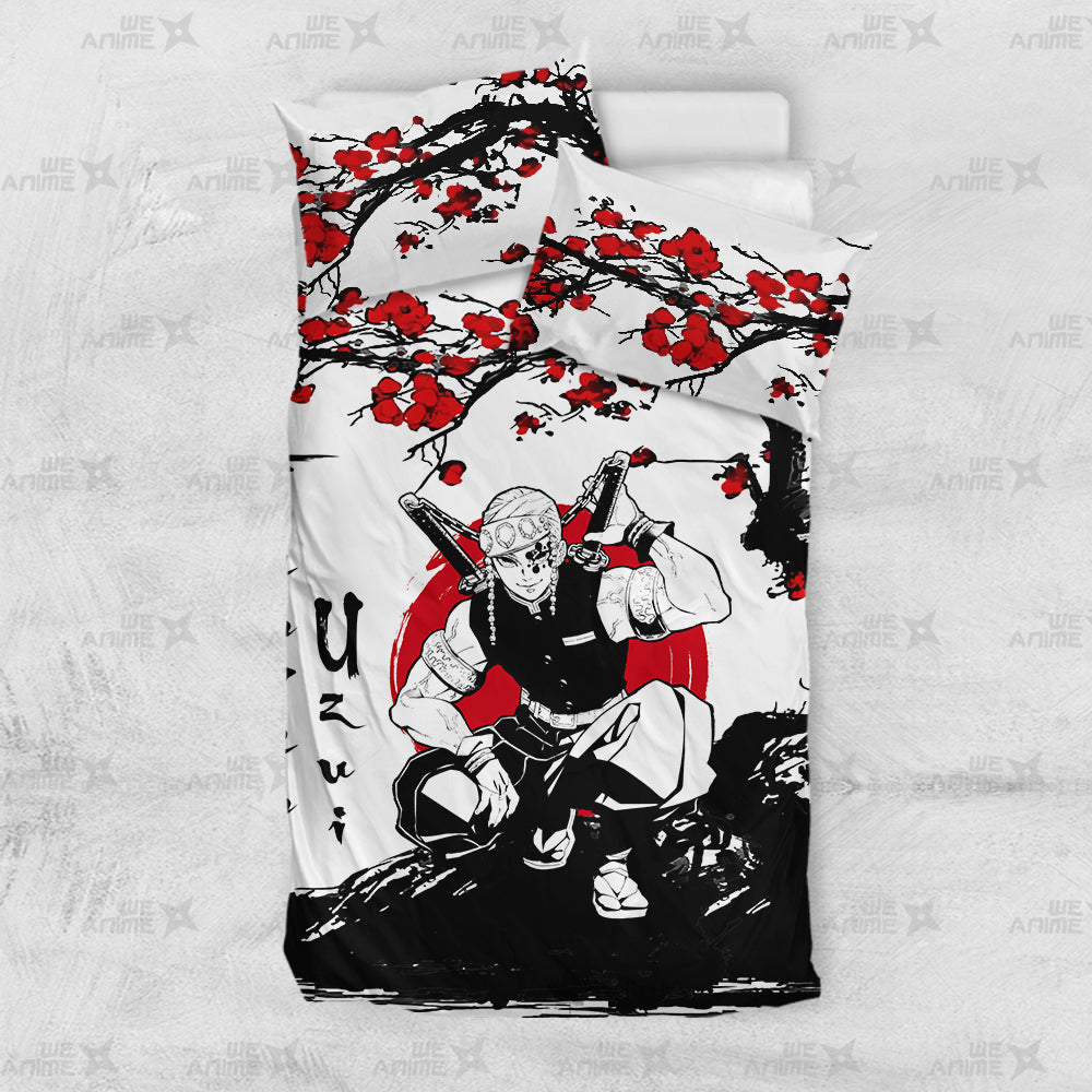 Tengen Uzui Japanese Edition Bedding Set Anime Room