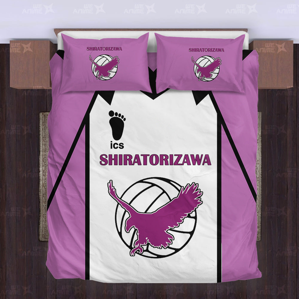 Shiratorizawa Bedding Set Custom Haikyuu