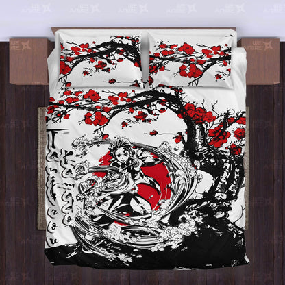 Tanjirou Kamado Japanese Edition Bedding Set Anime Room