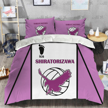 Shiratorizawa Bedding Set Custom Haikyuu
