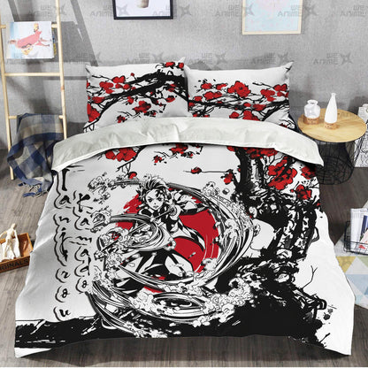 Tanjirou Kamado Japanese Edition Bedding Set Anime Room