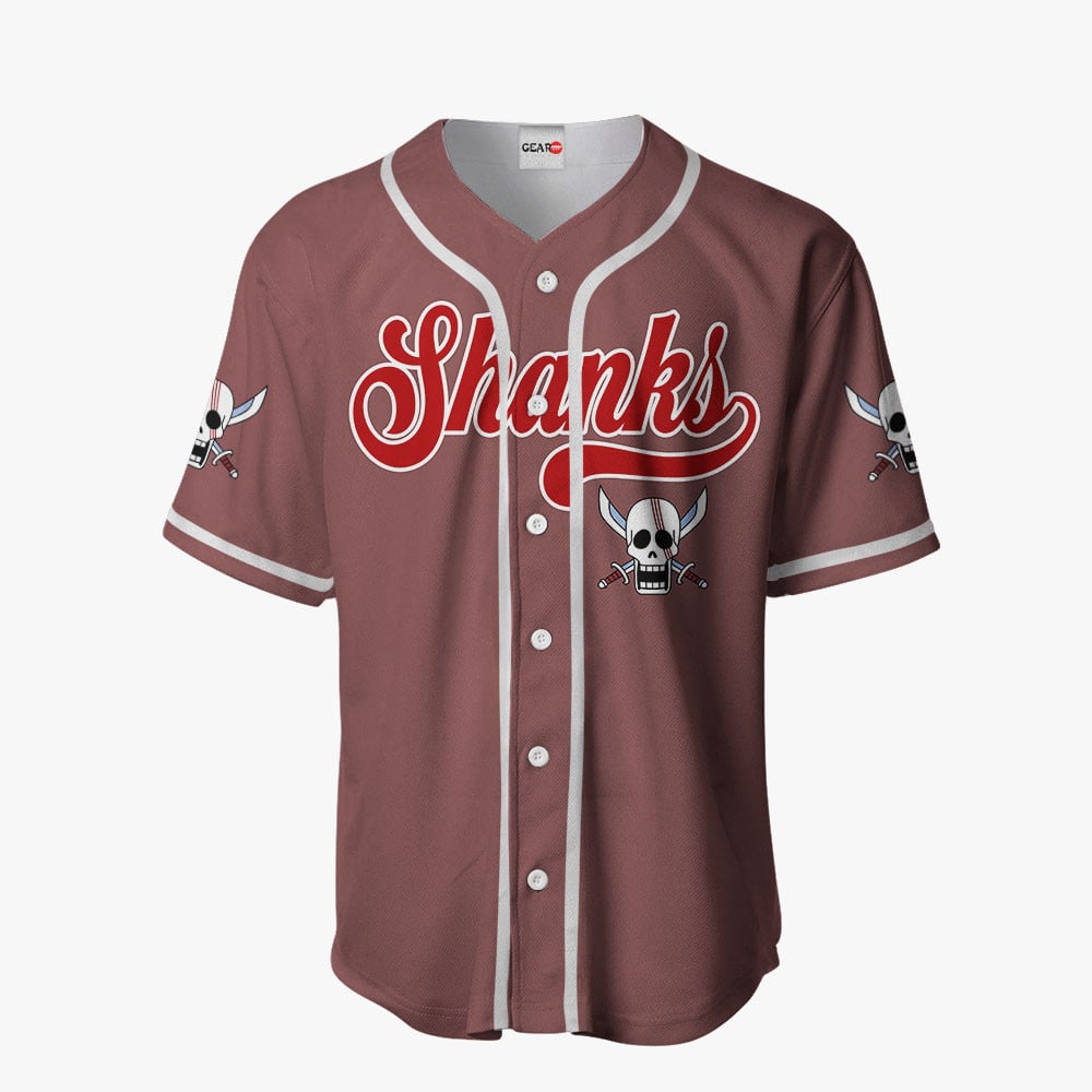 Shanks Jolly Roger Baseball Jersey