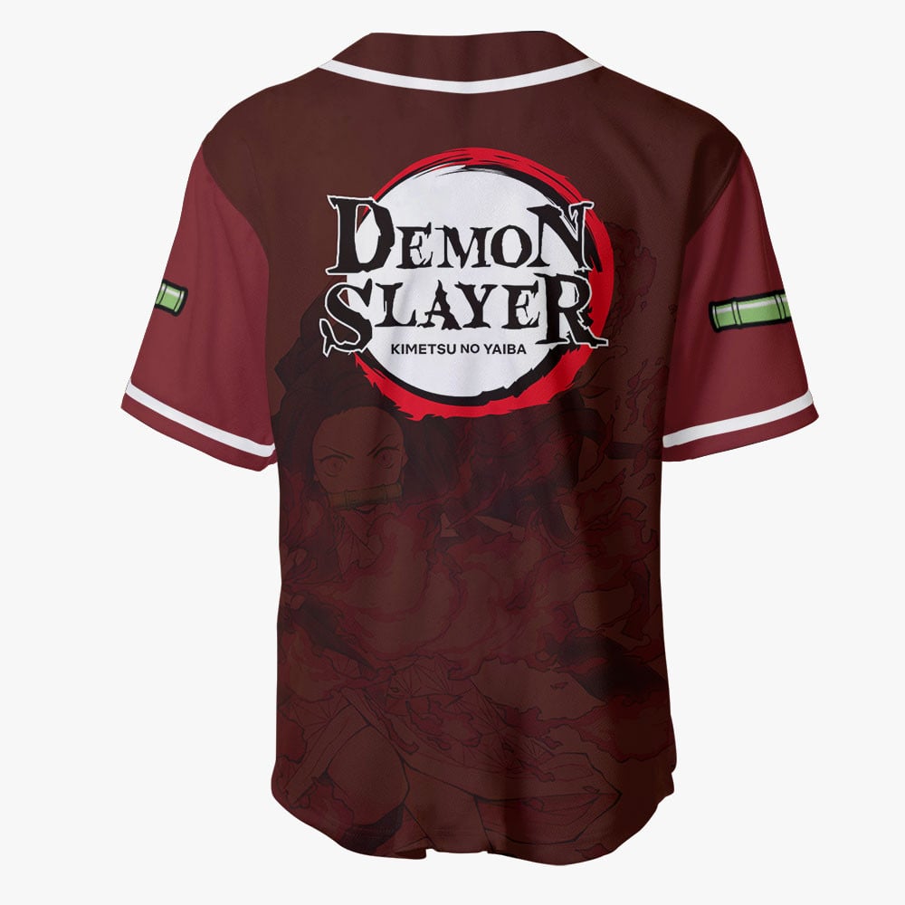 Nezuko Blood Demon Art Baseball Jersey