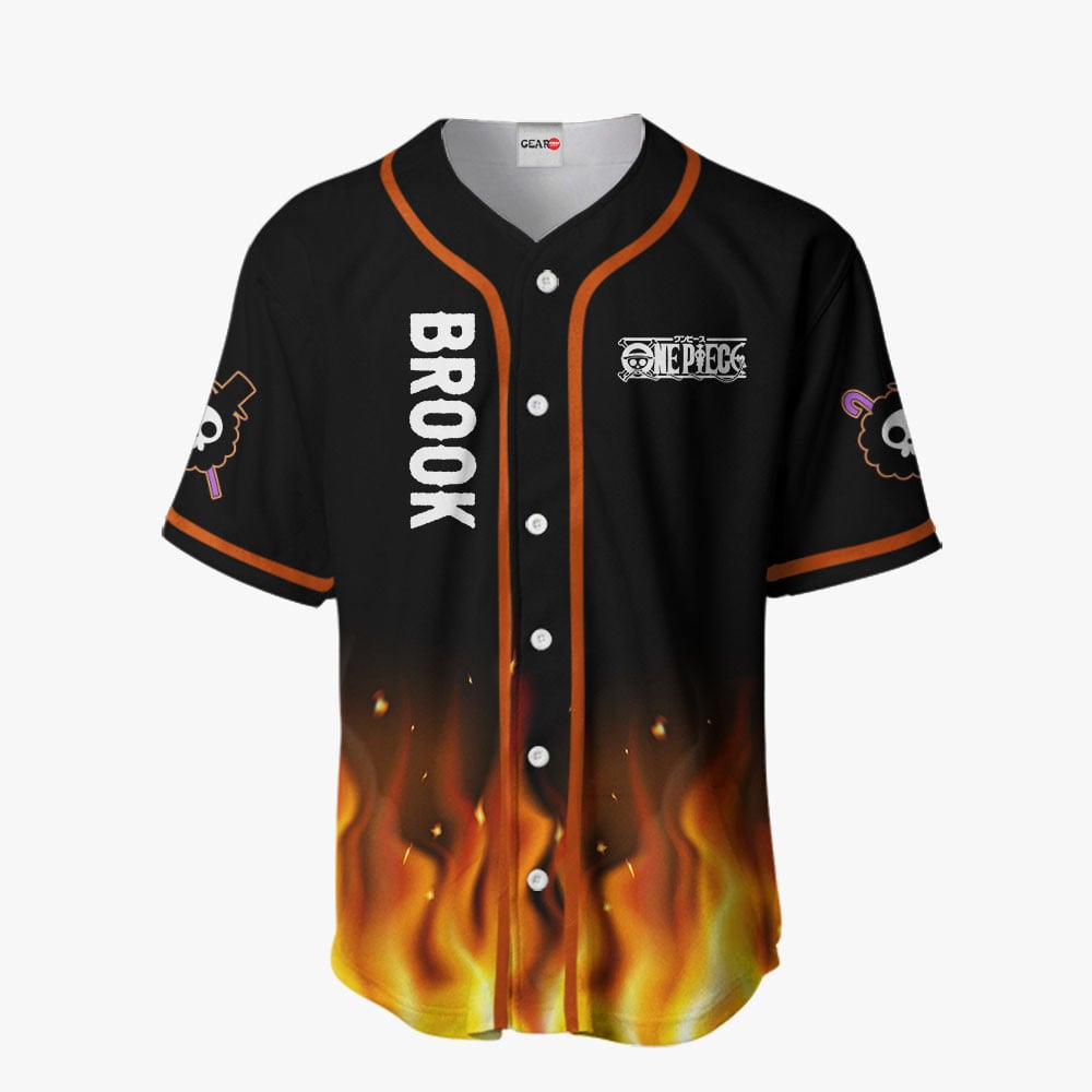 Brook Baseball Jersey OP Anime