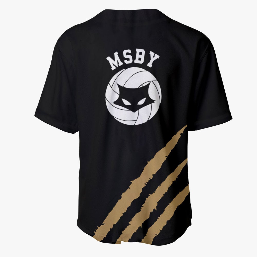 MSBY Baseball Jersey Black