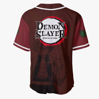 Sanemi Shinazugawa Baseball Jersey