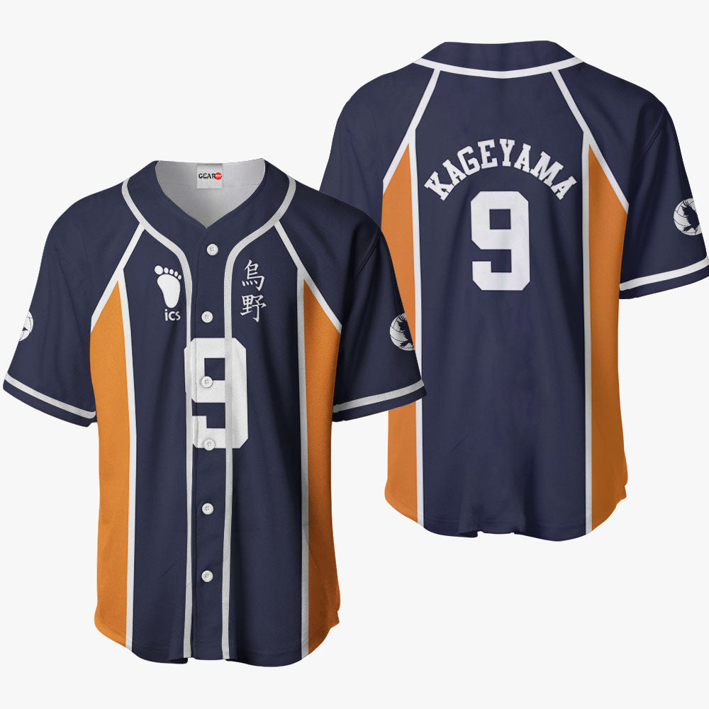 Tobio Kageyama Baseball Jersey