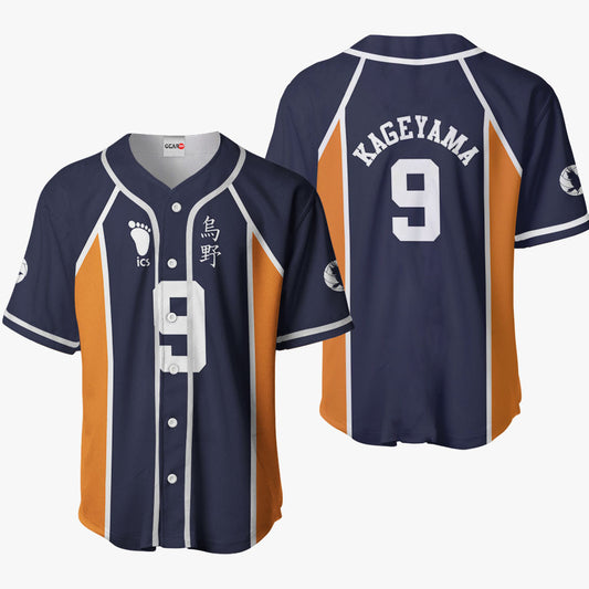 Tobio Kageyama Baseball Jersey