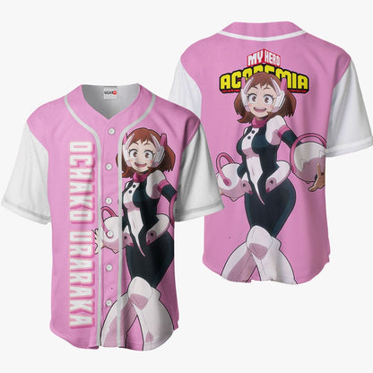 Ochako Uraraka Baseball Jersey
