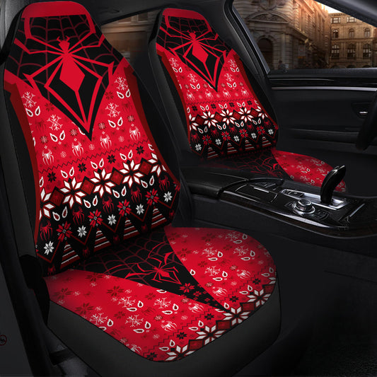 Spider Man Luxury Christmas Car Seat Covers