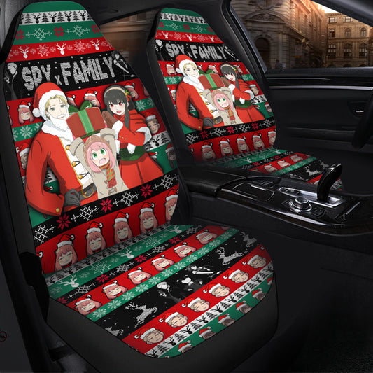 Spy X Family Christmas Car Seat Covers