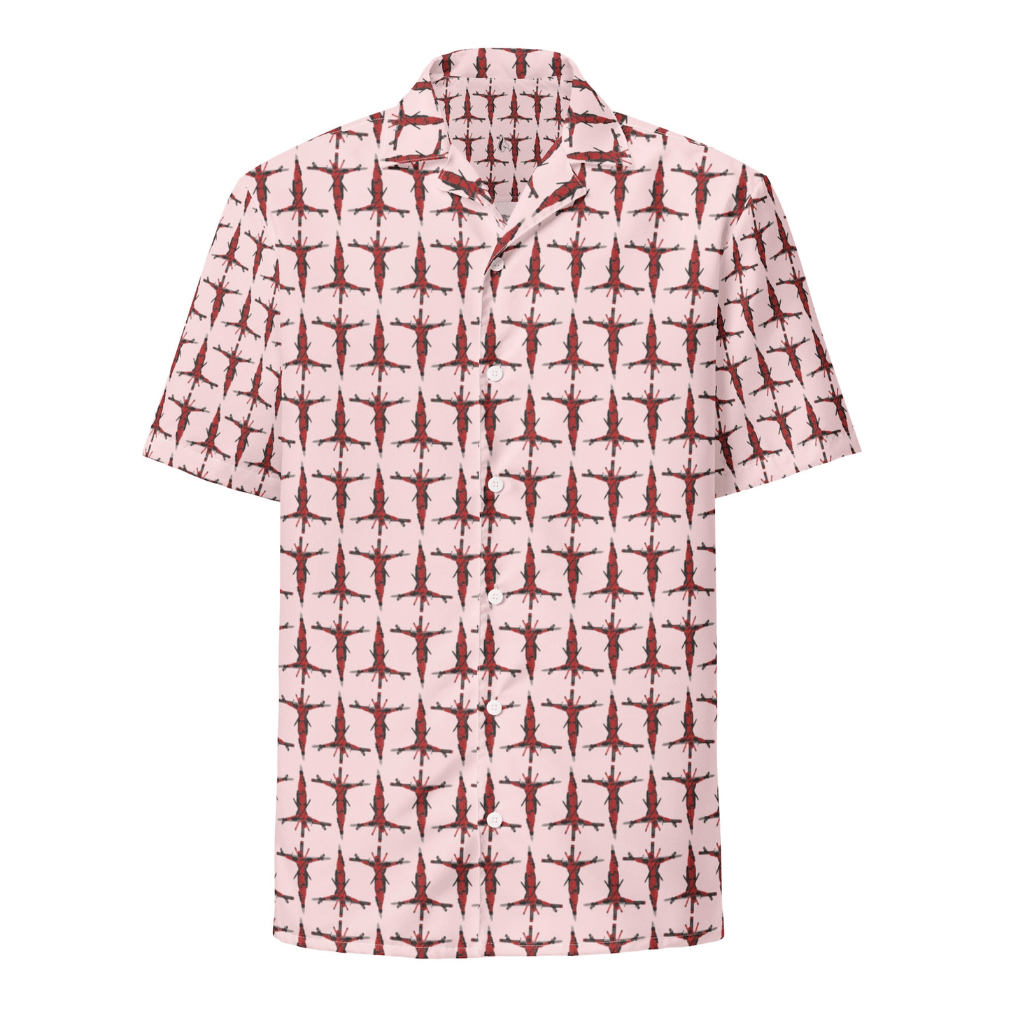 DP Hawaii Shirt MV DP As MV Jeus Pattern Hawaiian Shirt Pink Unisex