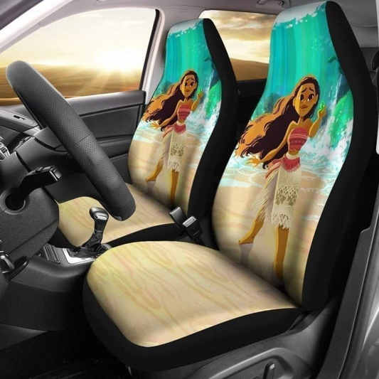 Moana Car Seat Covers DN Moana And The Heart Of Te Fiti Seat Covers Colorful