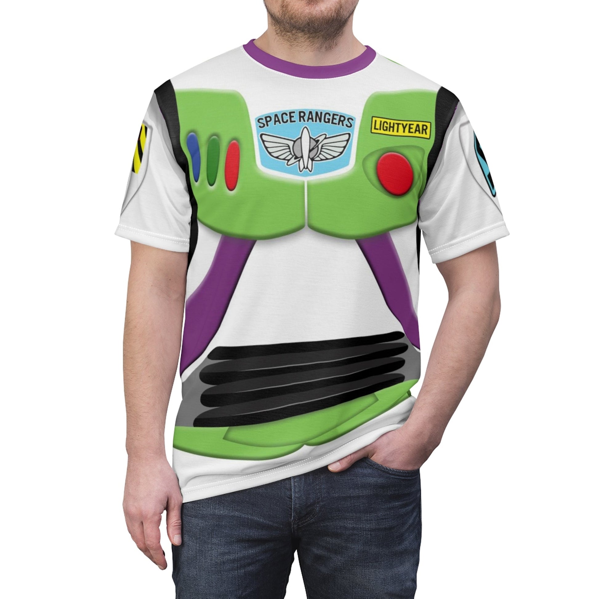 Buzz Lightyear Toy Story Costume T-shirt For Men