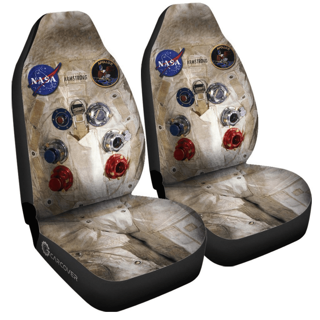 NASA Car Seat Covers Nasa Astronaut Spacesuit Cosplay Seat Covers White