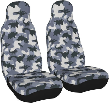 Dinosaur Car Seat Covers All Types Of Dinosaur Camoflage Pattern Seat Covers Gray