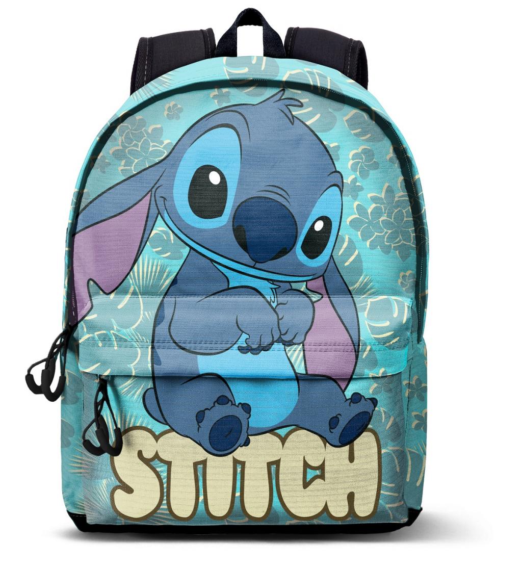 Stitch Backpack DN Vintage Stitch Flower Pattern Backpacks Blue