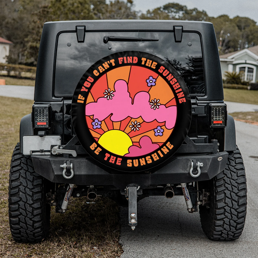 Hippie Spare Tire Cover If You Cant Find The Sunshine Tire Covers Colorful