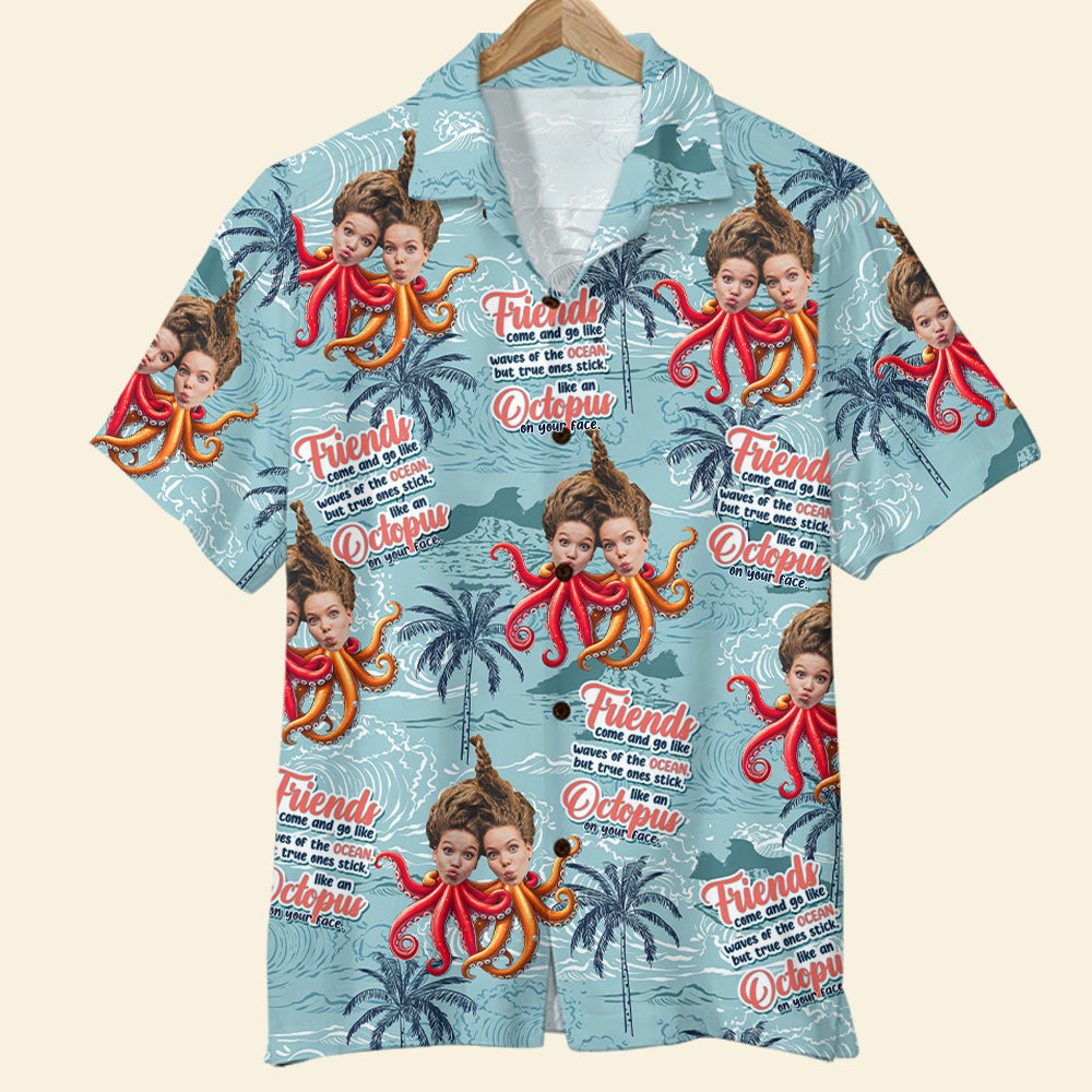 Friends Hawaiian Shirt - Custom Face Photo Gifts Custom Photo Gifts
