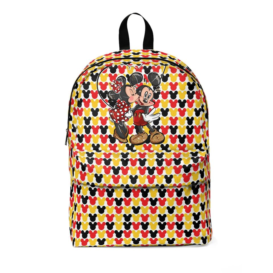 MM Backpack DN Minnie Kissing MM Graphic Backpacks Yellow Red