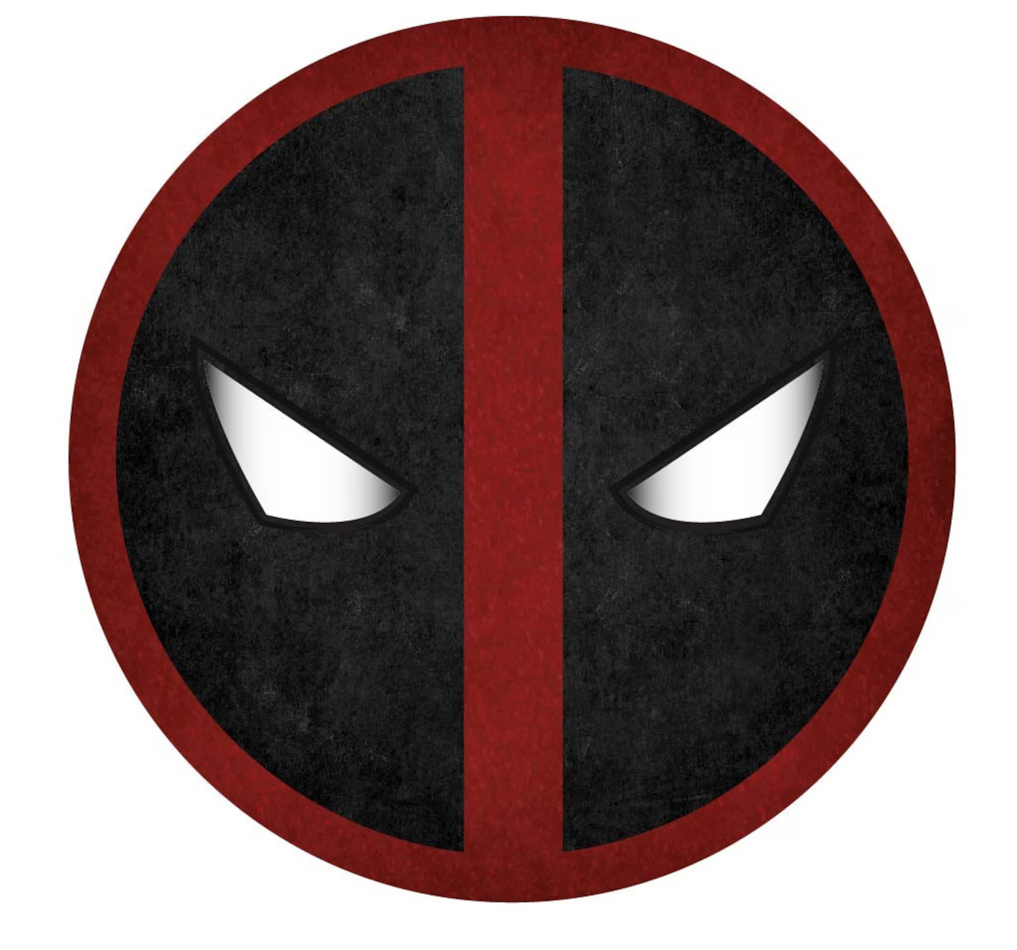 Deadpool Spare Tire Cover MV Deadpool Anti-Hero Character Symbol Tire Covers Black Red