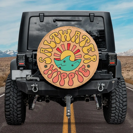 Hippie Spare Tire Cover Saltwater Hippie Sun And Sea Tire Covers Colorful